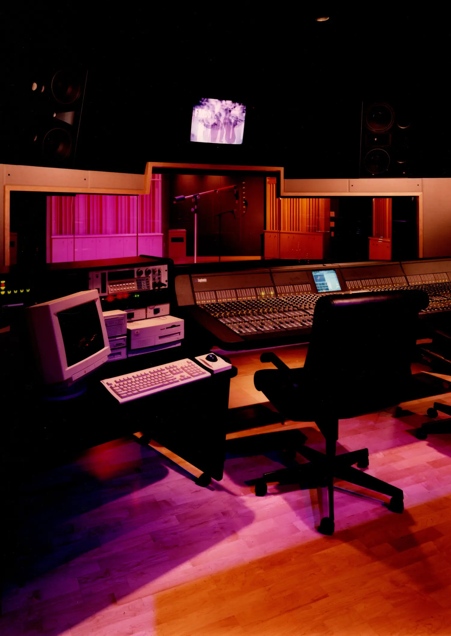 A large room with many different types of equipment.